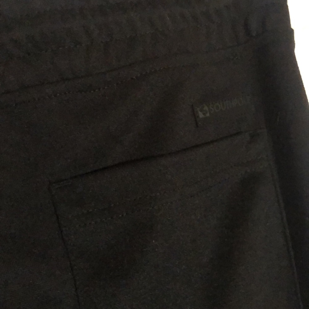 Southpole Tech Fleece Black Sweatpants - Picture 8 of 12